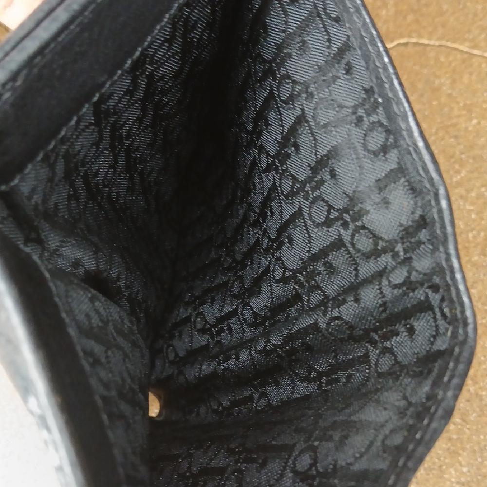 Dior Black Leather Street Continental Wallet - Picture 14 of 17